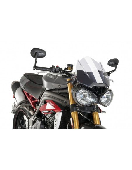 puig cupolino naked n.g. sport per triumph street triple rs 17-19 trasparente