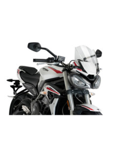 Puig naked ng sport fairing for triumph street triple rs 20-22 transparent