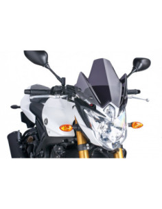 puig naked ng sport screen for yamaha fz8 13-16 dark smoke