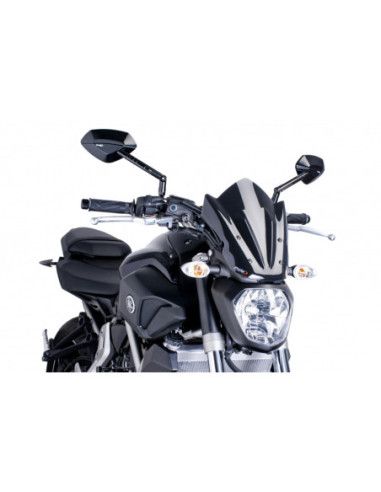 puig naked ng sport screen for yamaha mt-07 2017 black