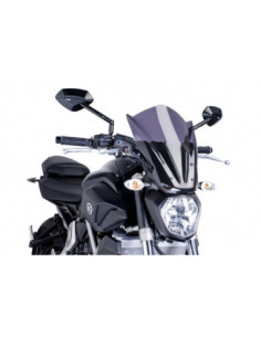 puig cupolino naked n.g. touring per yamaha mt-07 2017 fume scuro