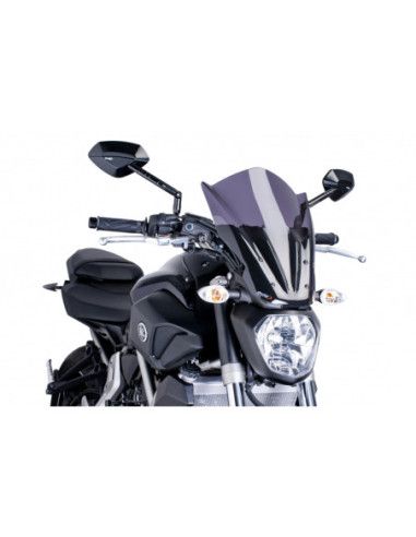 puig cupolino naked n.g. touring per yamaha mt-07 2017 fume scuro
