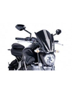 Cupula Puig Naked NG Touring para Yamaha MT-07 2017 negra