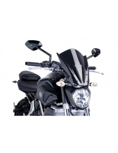 Cupula Puig Naked NG Touring para Yamaha MT-07 2017 negra