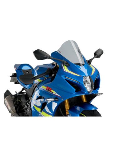 Parabrisas Puig R-Racer para Suzuki GSX-R1000 R 17-21 Ahumado Claro
