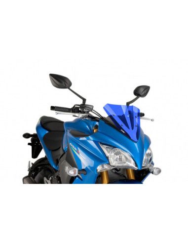 puig cupolino sport per suzuki gsx-s1000f 18-20 blu