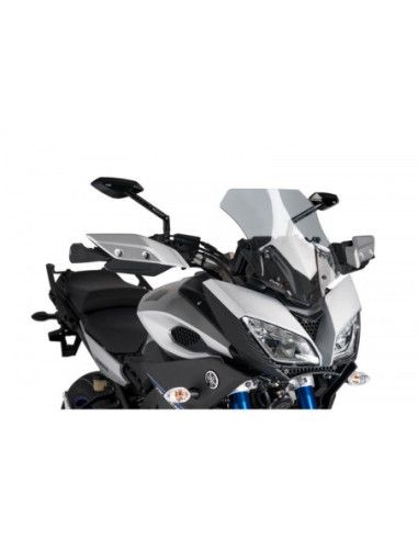 Pare-brise Puig Sport pour Yamaha MT-09 Tracer 2017, teinte fumee claire