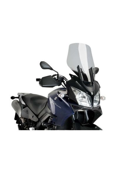 Pare-brise Puig Touring pour Suzuki DL650 V-Strom 07-11, teinte fumee claire
