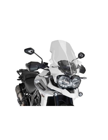Pare-brise Puig Touring pour Triumph Tiger 1200 Explorer XCA 18-20 transparent