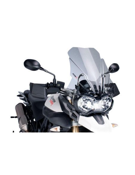 Pare-brise Puig Touring pour Triumph Tiger XR 2017, teinte fumee claire