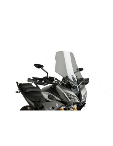 Puig Touring Windshield for Yamaha MT-09 Tracer 2017 Light Smoke