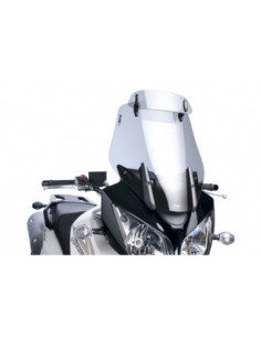Puig Touring-Windschutzscheibe - Visier fur Suzuki DL650 V-Strom 07-11, hellgrau getont