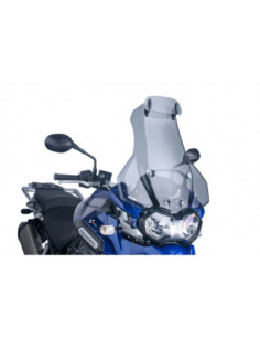 Puig Touring Windshield - Visor for Triumph Tiger 1200-Explorer XC 13-15 Light Smoke