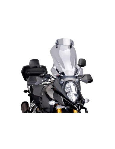 Puig Touring Windshield-Visor for Suzuki DL1000 V-Strom 17-19 Light Smoke