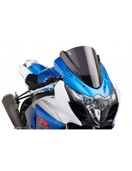 Puig Z-Racing Windshield for Suzuki GSX-R1000 15-16 Dark Smoke