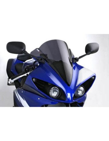 Puig Z-Racing Windschutzscheibe fur Yamaha YZF-R1 12-14 Dunkelgrau