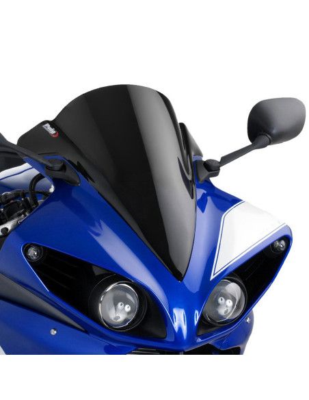 Puig Z-Racing Windshield for Yamaha YZF-R1 12-14 Black