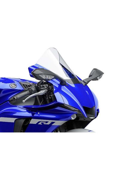 Bulle racing HP Racing pour Yamaha YZF-R1M 20-24, fumee claire