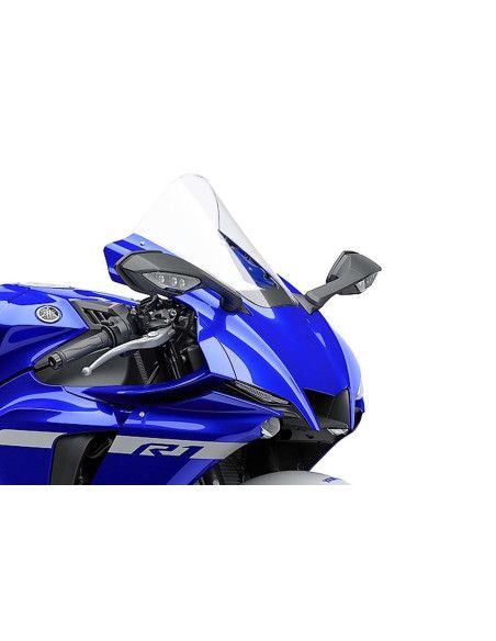 Bulle de course HP Racing transparente pour Yamaha YZF-R1M 20-24 pouces