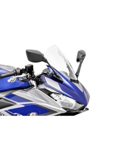racingbike hp racing screen for yamaha yzf-r3 17-18 transparent