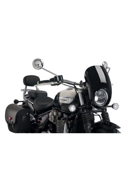 puig cupolino semicarenato anarchy per triumph bonneville speedmaster 25-26 nero