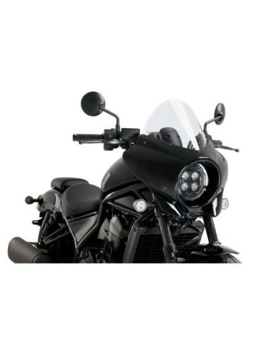 Puig semi-fairing touring mirage for honda cmx1100 rebel 25-26 transparent-21461w
