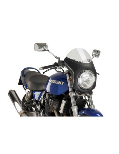 Puig semi-fairing triumph bonneville t120 black 21-26 light smoke-black