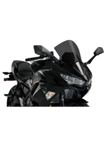 Puig R-Racer screen for Kawasaki Ninja 650 20-26 Dark Smoke
