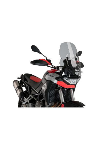 Puig Touring-Windschutzscheibe fur Aprilia Tuareg 660 Rally 2026, hellgrau getont