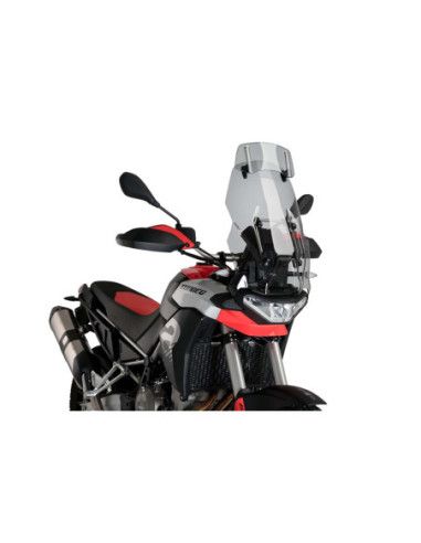 Puig Touring Windschutzscheibe-Visier fur Aprilia Tuareg 660 Rally 2026, Hellgrau