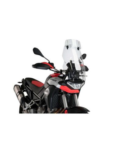 Puig Touring screen-Visor for Aprilia Tuareg 660 Rally 2026 Clear