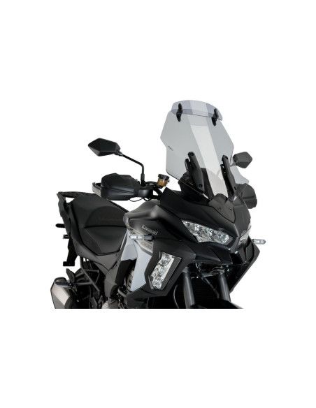 Puig Touring screen-Visor Kawasaki Versys 1100 S 2025 Light Smoke