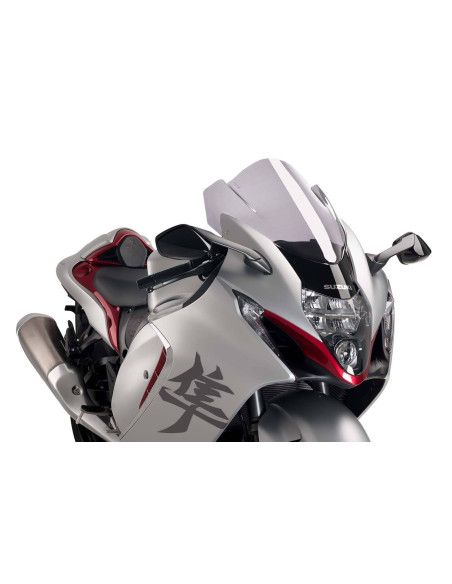 Puig Z-Racing screen for Suzuki GSX-R1300 Hayabusa Special Edition 2026 Light Smoke