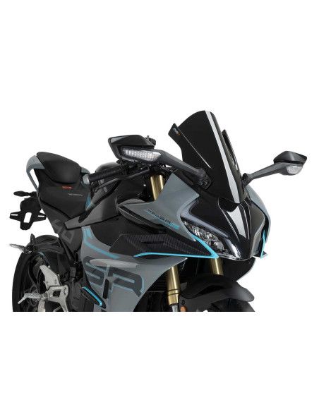 Pare-brise Puig Z-Racing CFmoto 450 SR S 24-25 Noir