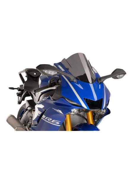 Puig Z-Racing screen for Yamaha YZF-R7 2026 Dark Smoke