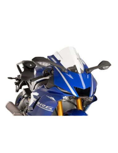 Puig Z-Racing screen for Yamaha YZF-R7 2026 Clear
