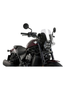 Carenage sport Puig Naked NG pour Honda CMX1100 Rebel 25-26 transparent
