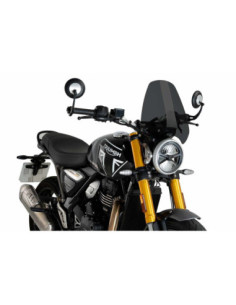 puig naked ng sport screen for triumph scrambler 400 xc 25-26 dark smoke