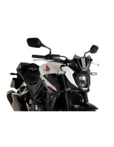 Carenage sport Puig Naked NG pour Honda CB500 Hornet EClutch 2026, couleur fumee foncee