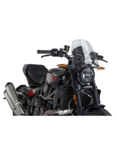 Pantalla Puig Naked NG Sport para Indian FTR1200 S 19-22 transparente