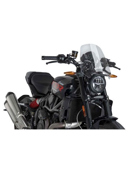 puig cupolino naked n.g. sport per indian ftr1200 rally 19-22 trasparente