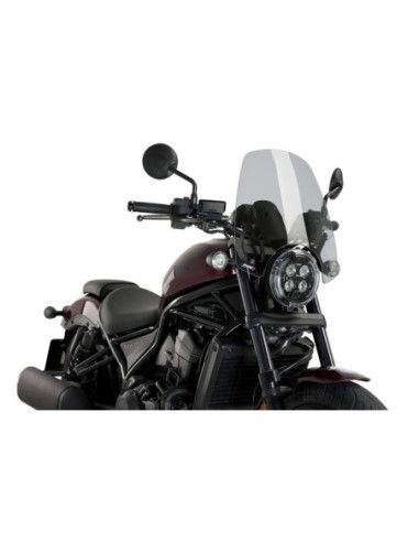 puig naked ng touring screen for honda cmx1100 rebel 25-26 light smoke