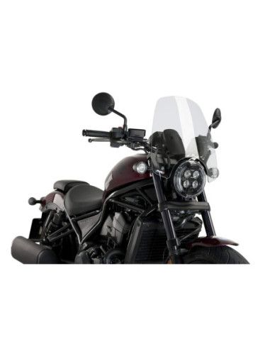 Puig naked ng touring fairing for honda cmx1100 rebel 25-26 transparent
