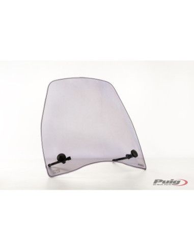 Puig Urban Scooter Windschutzscheibe fur Vespa 125 75th Spring 18-20, hellgrau