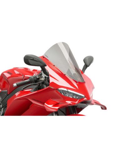 puig cupolino r-racer per ducati panigale v4r 2025 fume chiaro