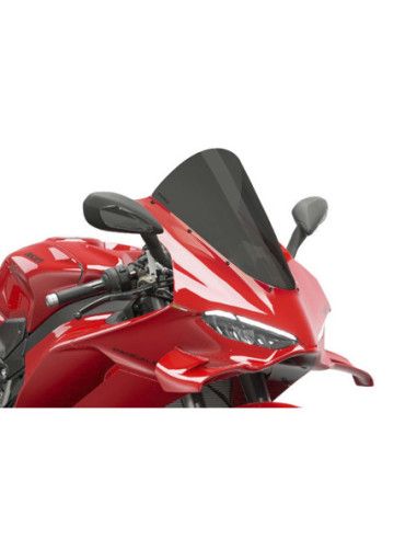 Puig R-Racer screen for Ducati Panigale V4R 2025 Dark Smoke