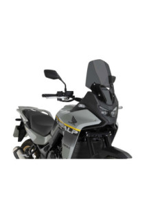 Pare-brise Puig Touring pour Honda XL750 Transalp Eclutch 2026, teinte fumee foncee
