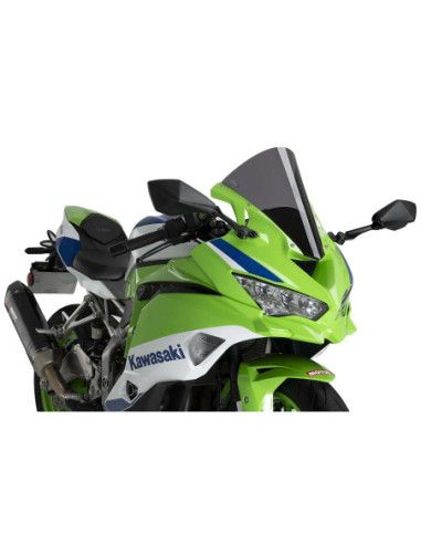 Puig R-Racer screen for Kawasaki ZX-4R Ninja 24-26 Dark Smoke
