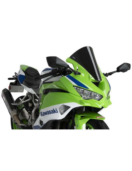 Puig R-Racer screen for Kawasaki ZX-4R Ninja 24-26 Black