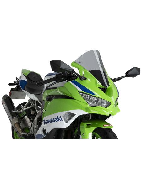 Puig R-Racer screen for Kawasaki ZX-4RR Ninja 24-26 Light Smoke